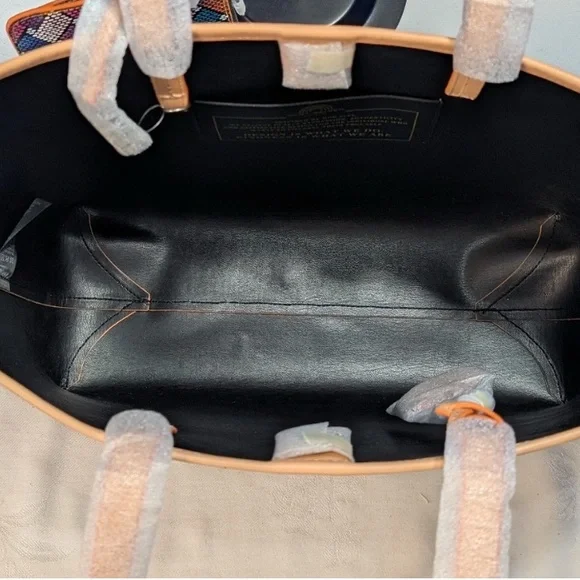 Kurt Geiger Multi Colored Camden Shopper Tote with Pouch & Dust Bag - Picture 6 of 7